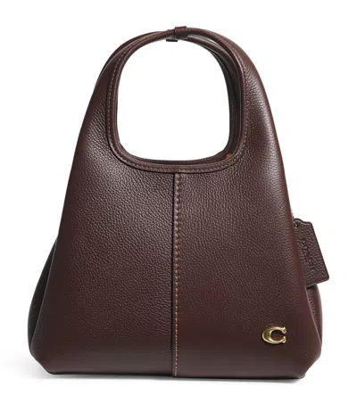 Coach Leather Lana 23 Shoulder Bag In Brown