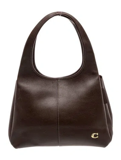 Pre-owned Coach Leather Lana In Brown