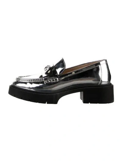 Pre-owned Coach Leather Loafers In Multi