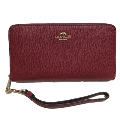 Pre-owned Coach Leather Long Wallet (bi-fold) () In Multi