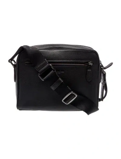 Pre-owned Coach Leather Metropolitan In Black