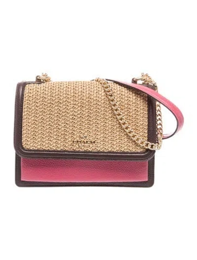Pre-owned Coach Leather Minaudière In Neutral