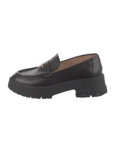 Pre-owned Coach Leather Pumps In Black