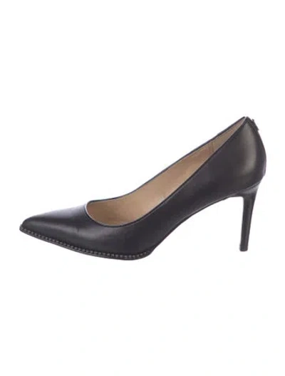 Pre-owned Coach Leather Pumps In Blue