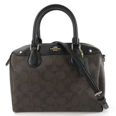 Pre-owned Coach Leather Pvc Handbag () In Multi