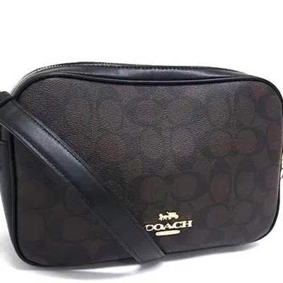 Pre-owned Coach Leather Pvc Shoulder Bag () In Multi