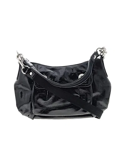 Pre-owned Coach Leather Satchel In Black