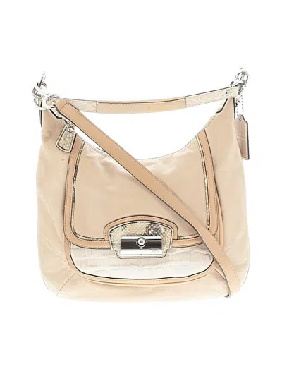 Pre-owned Coach Leather Satchel In Brown