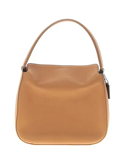 Pre-owned Coach Leather Satchel In Brown