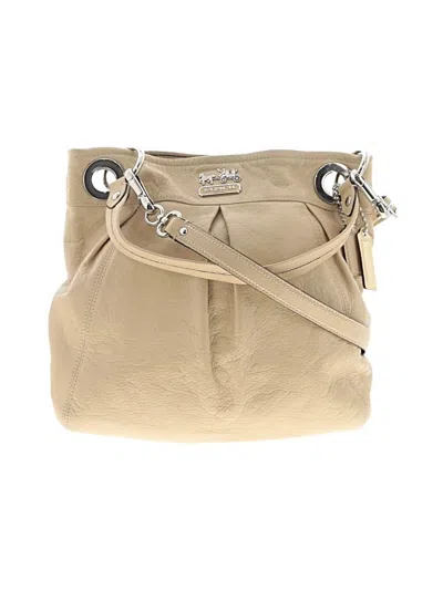 Pre-owned Coach Leather Satchel In Brown