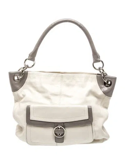 Pre-owned Coach Leather Shoulder Bag
