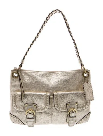 Pre-owned Coach Leather Shoulder Bag