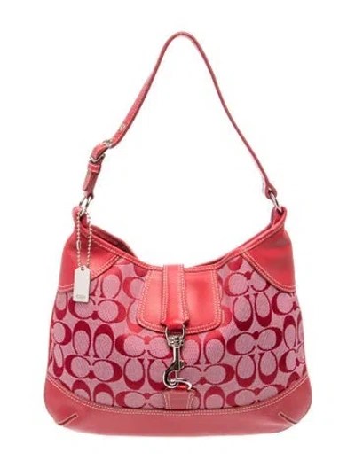 Pre-owned Coach Leather Shoulder Bag
