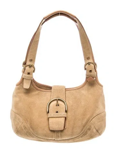 Pre-owned Coach Leather Shoulder Bag