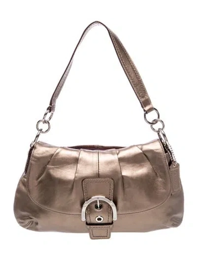 Pre-owned Coach Leather Shoulder Bag
