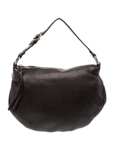 Pre-owned Coach Leather Shoulder Bag In Black