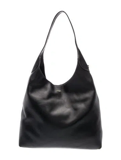 Pre-owned Coach Leather Shoulder Bag In Black