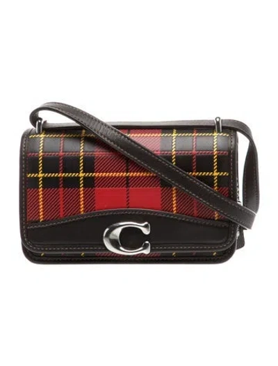 Pre-owned Coach Leather Shoulder Bag In Black