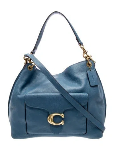 Pre-owned Coach Leather Shoulder Bag In Black