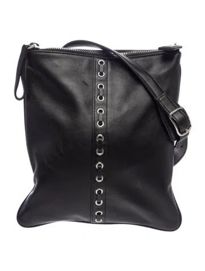 Pre-owned Coach Leather Shoulder Bag In Black
