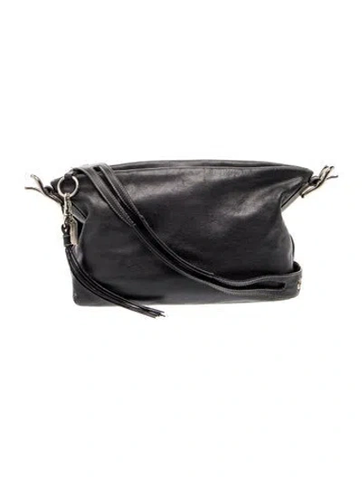 Pre-owned Coach Leather Shoulder Bag In Blue