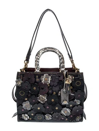 Pre-owned Coach Leather Shoulder Bag In Brown