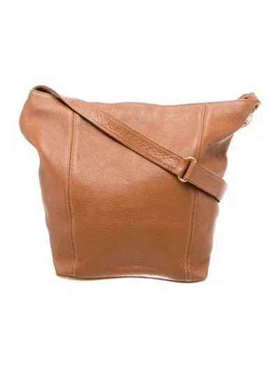 Pre-owned Coach Leather Shoulder Bag In Brown