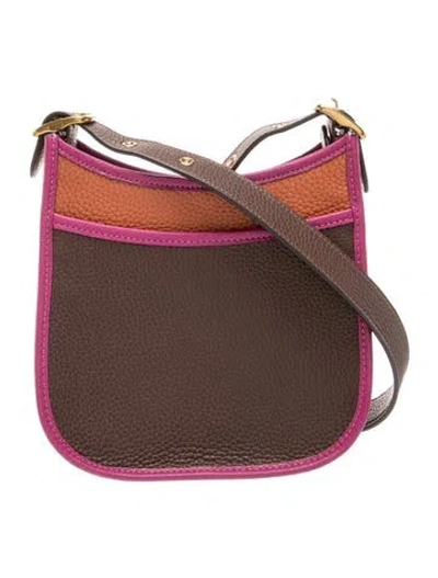 Pre-owned Coach Leather Shoulder Bag In Brown
