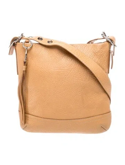 Pre-owned Coach Leather Shoulder Bag In Brown