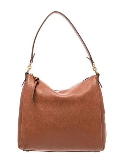 Pre-owned Coach Leather Shoulder Bag In Brown