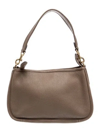 Pre-owned Coach Leather Shoulder Bag In Brown