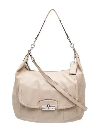 Pre-owned Coach Leather Shoulder Bag In Brown