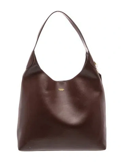 Pre-owned Coach Leather Shoulder Bag In Brown