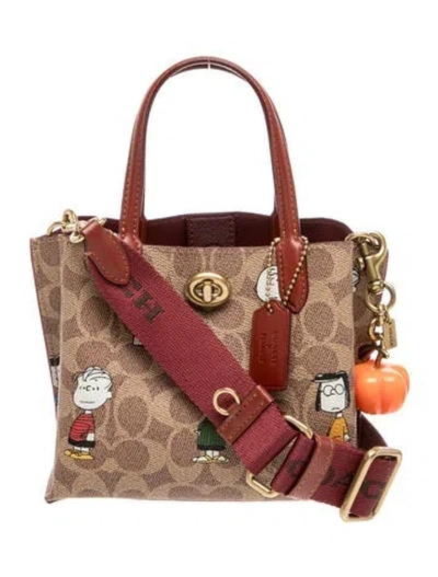 Pre-owned Coach Leather Shoulder Bag In Brown