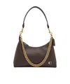 Coach Leather Shoulder Bag In Brown