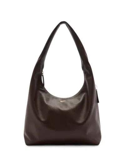 Coach Leather Shoulder Bag In Brown