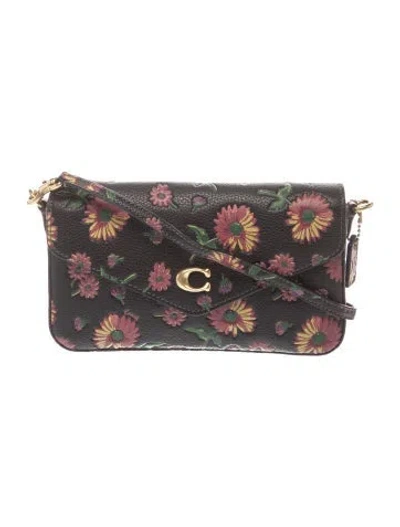 Pre-owned Coach Leather Shoulder Bag In Multi