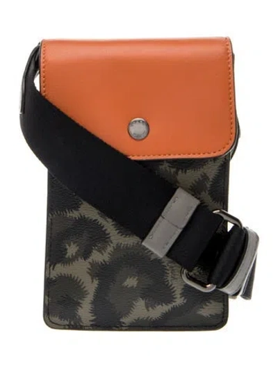 Pre-owned Coach Leather Shoulder Bag In Multi