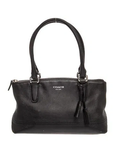 Pre-owned Coach Leather Shoulder Bag In Multi