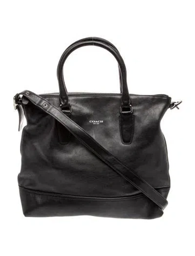 Pre-owned Coach Leather Shoulder Bag In Multi