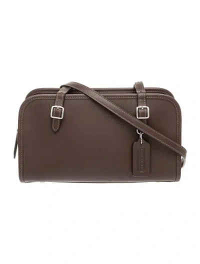 Pre-owned Coach Leather Shoulder Bag In Multi