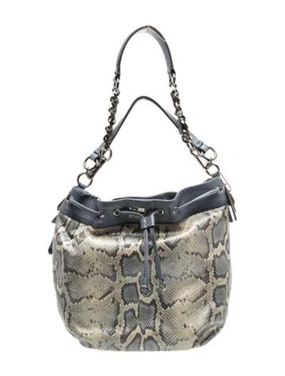 Pre-owned Coach Leather Shoulder Bag In Multi