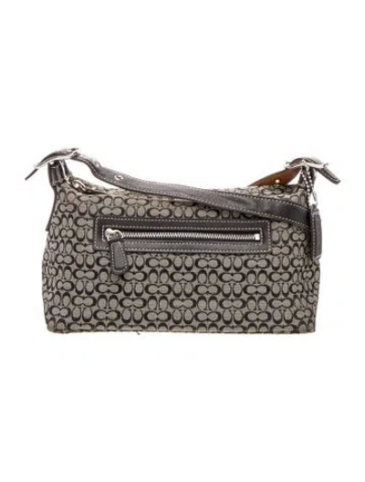 Pre-owned Coach Leather Shoulder Bag In Multi