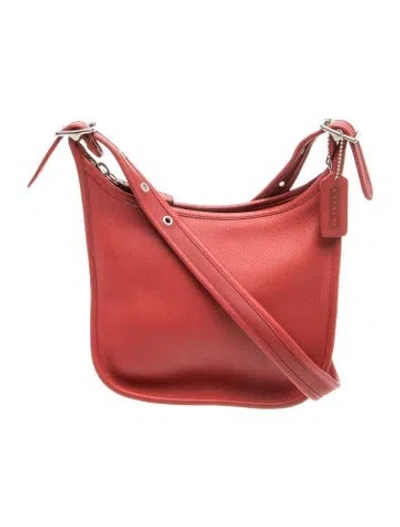Pre-owned Coach Leather Shoulder Bag In Multi