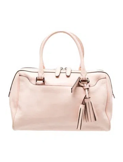 Pre-owned Coach Leather Shoulder Bag In Neutral