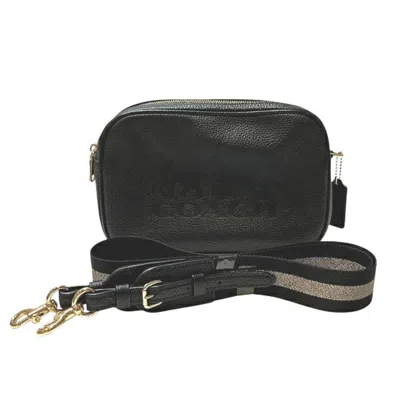 Pre-owned Coach Leather Shoulder Bag () In Black