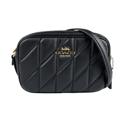 Pre-owned Coach Leather Shoulder Bag () In Black