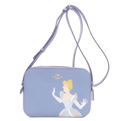 Pre-owned Coach Leather Shoulder Bag () In Blue