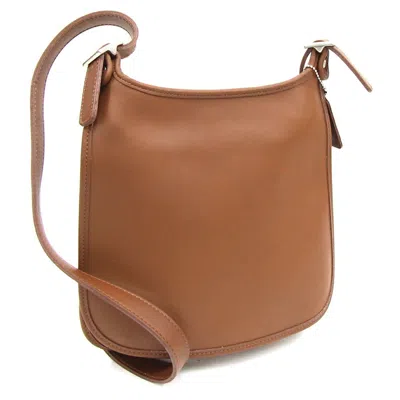 Pre-owned Coach Leather Shoulder Bag () In Brown