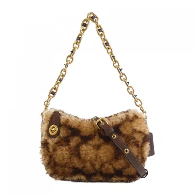 Pre-owned Coach Leather Shoulder Bag () In Brown